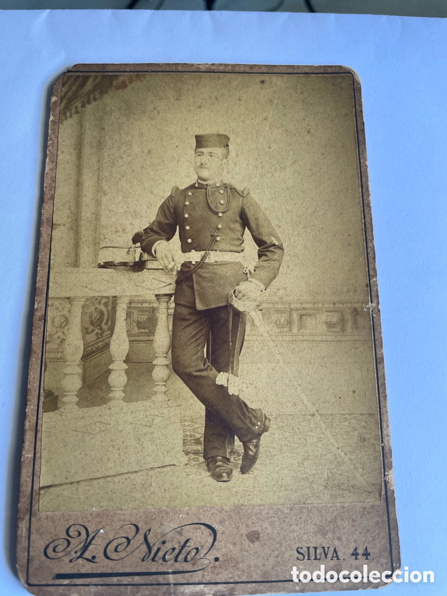 Militaria: Antigua fotograf&iacute;a militar