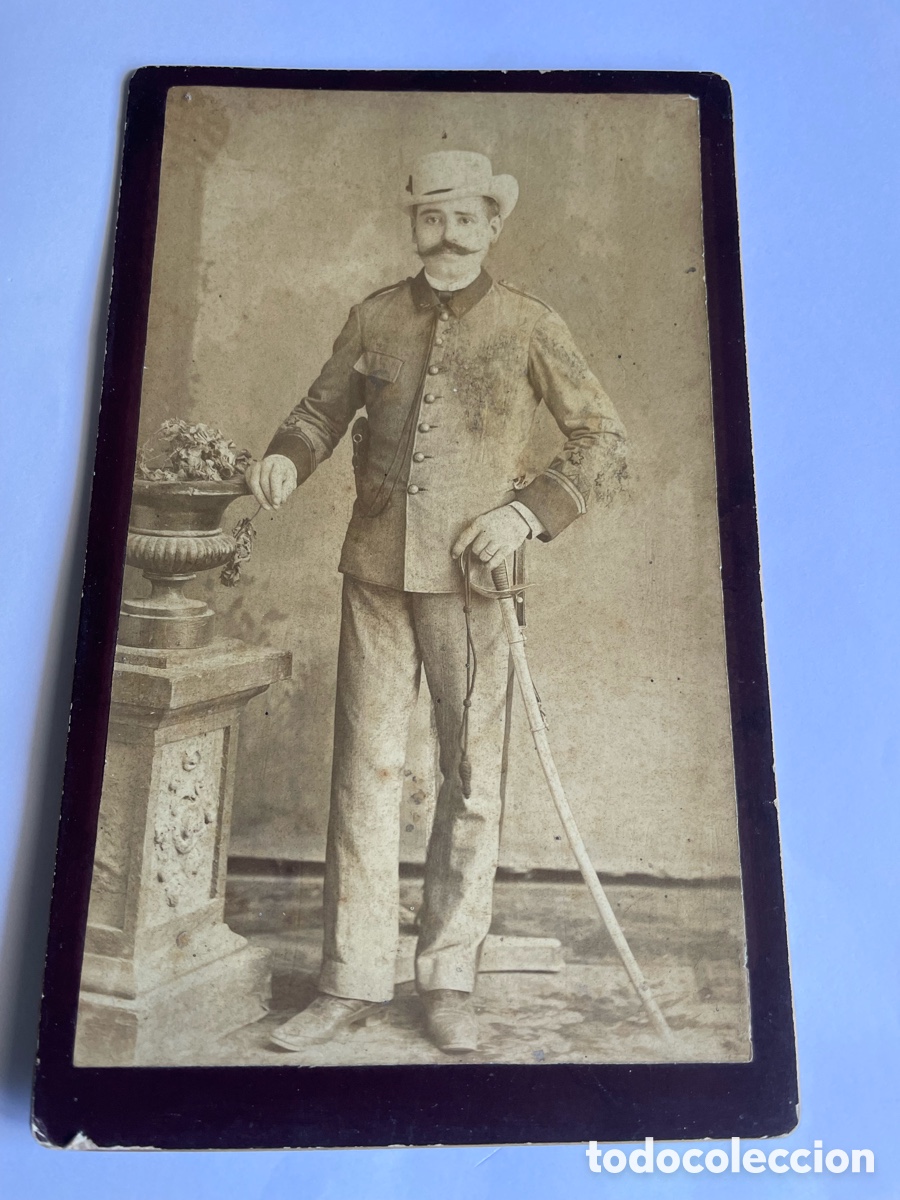 Militaria: Antigua fotograf&iacute;a militar