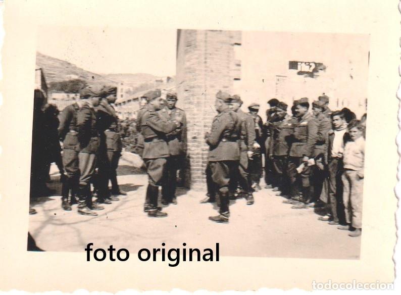 Militaria: COMANDANTE NICOLINI R. SANTA BARBARA GRUPO 105/28 RUMBO BARCELONA GUERRA CIVIL