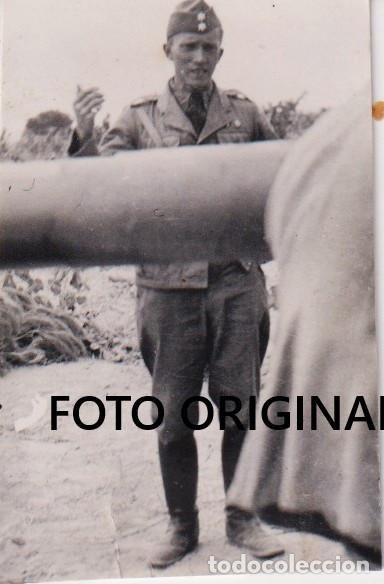 Militaria: LA SENIA?? TENIENTE ALEMAN LEGION CONDOR CA&Ntilde;ON AERODROMO DEFENSA AEREA GUERRA CIVIL
