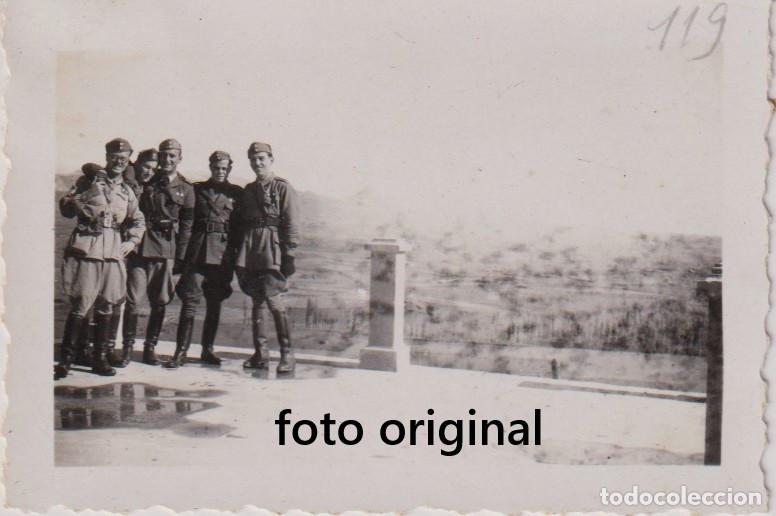 Militaria: LAGUARDIA ALAVA OFICIALES CTV LITTORIO GUERRA CIVIL