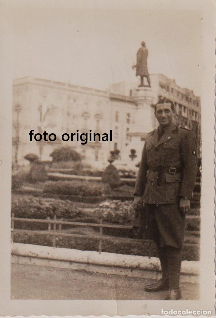 Militaria: VALLADOLID OFICIAL CTV ITALIANO MONUMENTO JOSE ZORRILLA GUERRA CIVIL