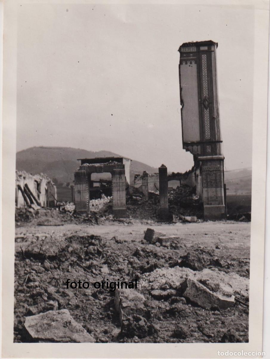 Militaria: GUERNICA VIZCAYA RESTOS BOMBARDEO LEGION CONDOR ABRIL 1937 GUERRA CIVIL