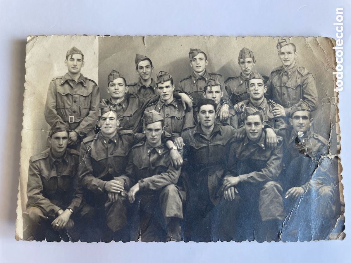 Militaria: Antigua fotograf&iacute;a militar