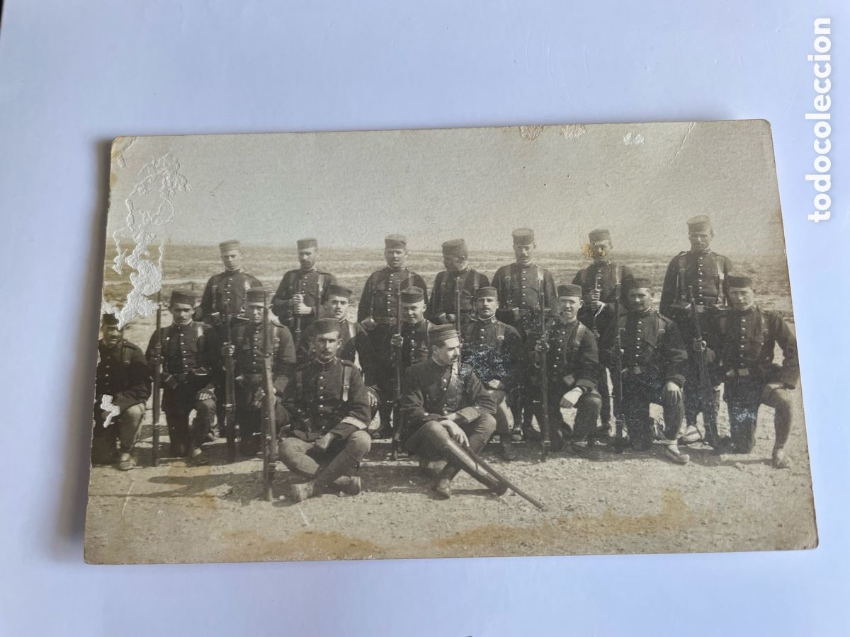Militaria: Antigua fotograf&iacute;a militar