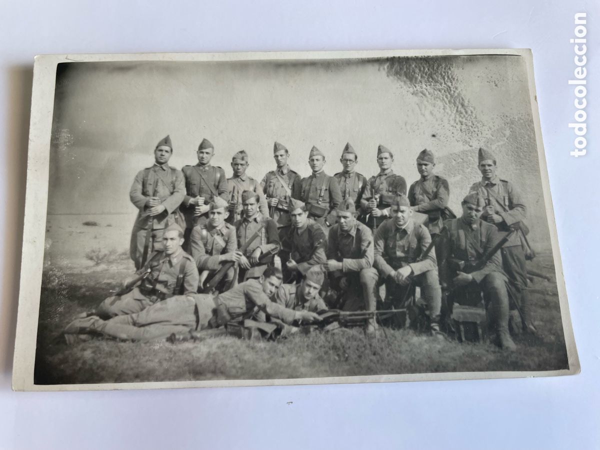 Militaria: Antigua fotograf&iacute;a militar