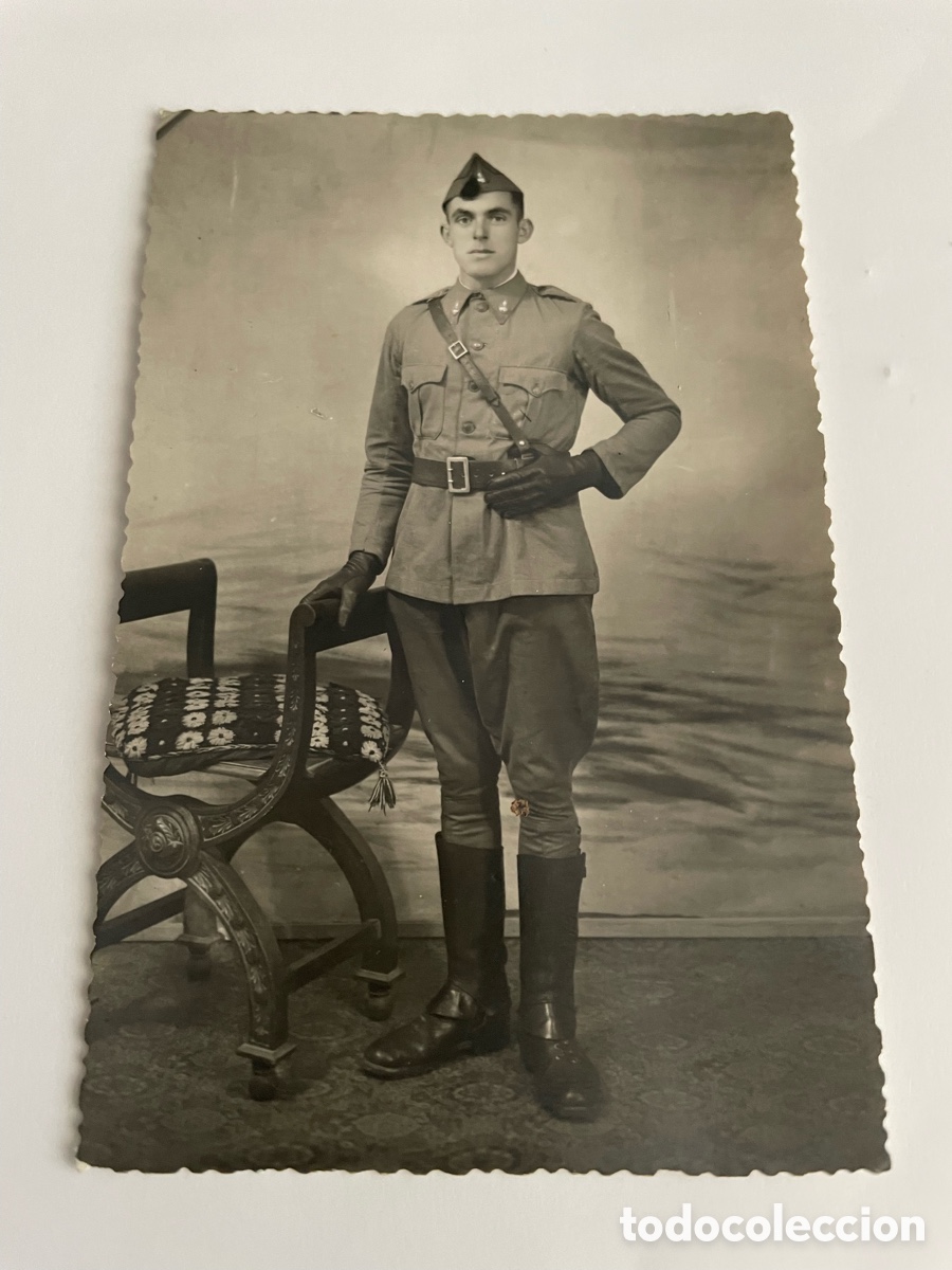Militaria: Antigua fotograf&iacute;a militar