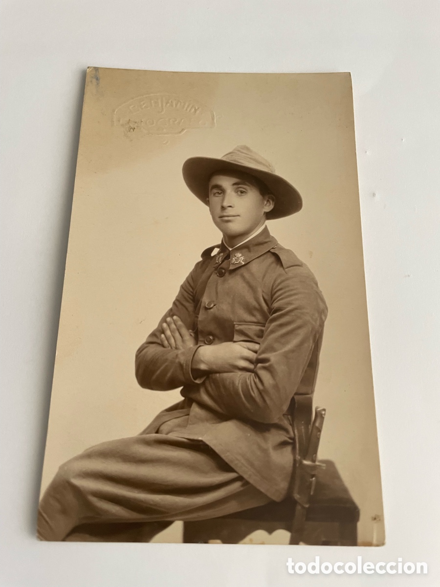 Militaria: Antigua fotograf&iacute;a militar
