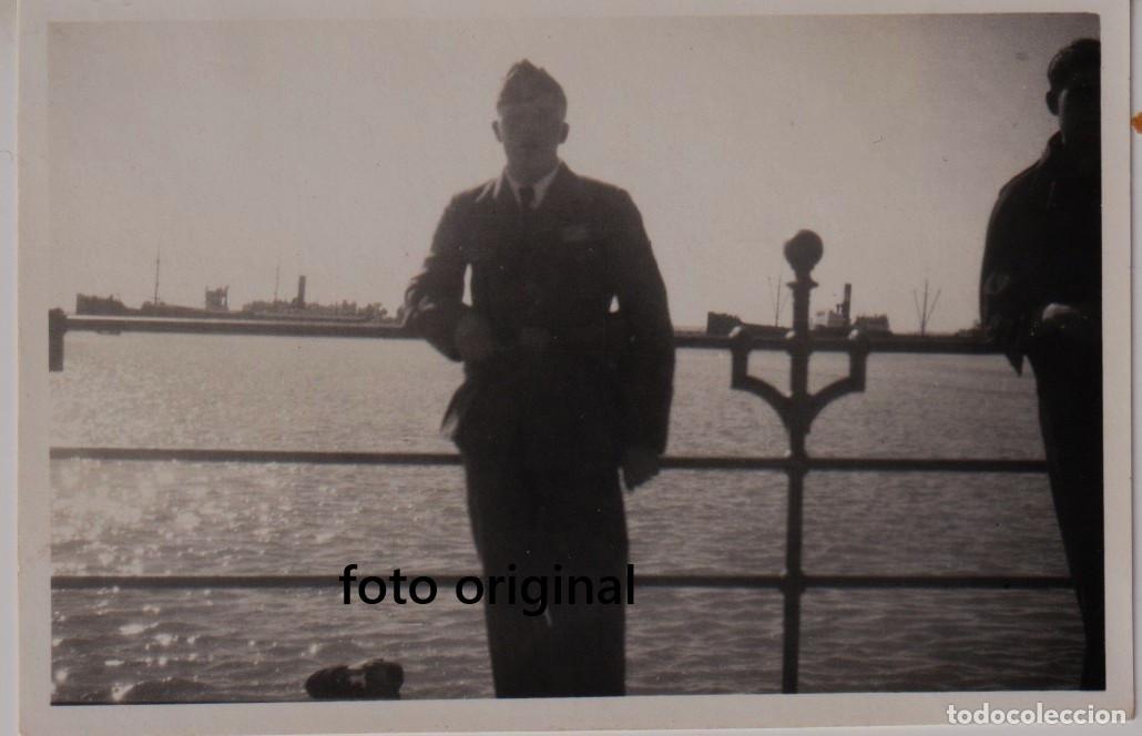 Militaria: HUELVA OFICIAL ALEMAN LEGION CONDOR PUERTO DETRAS GUERRA CIVIL