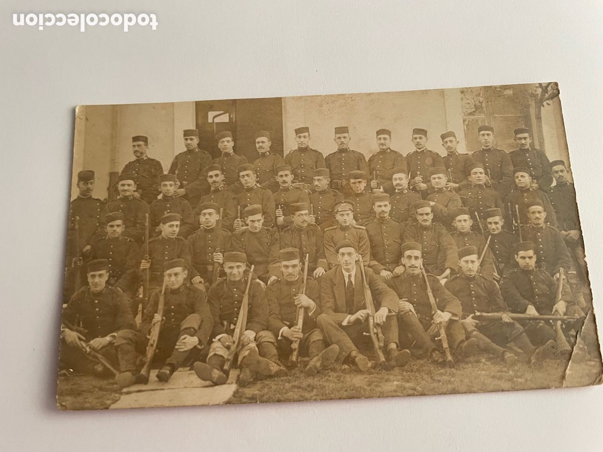 Militaria: Antigua fotograf&iacute;a militar