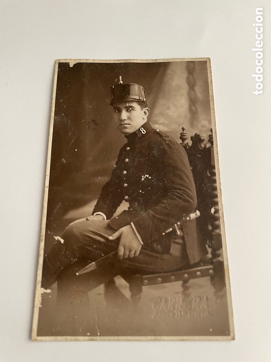 Militaria: Antigua fotograf&iacute;a militar