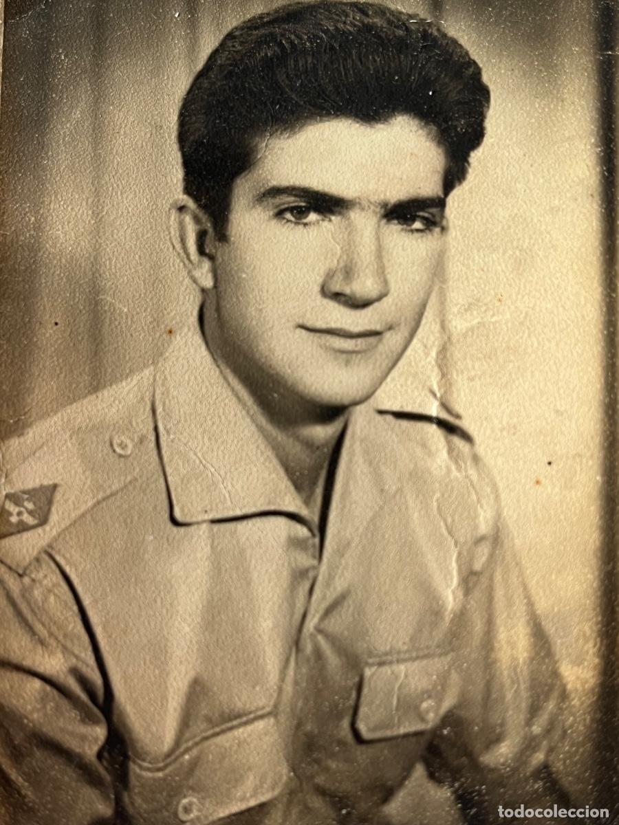 Militaria: AAIUN S&Aacute;HARA ESPA&Ntilde;OL - FOTO DE ESTUDIO DE SOLDADO MILITAR ESPA&Ntilde;OL