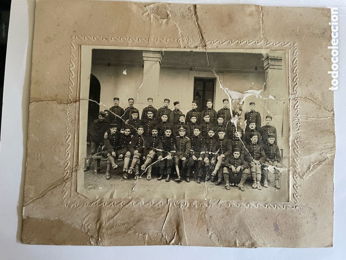 Militaria: Antigua fotograf&iacute;a militar