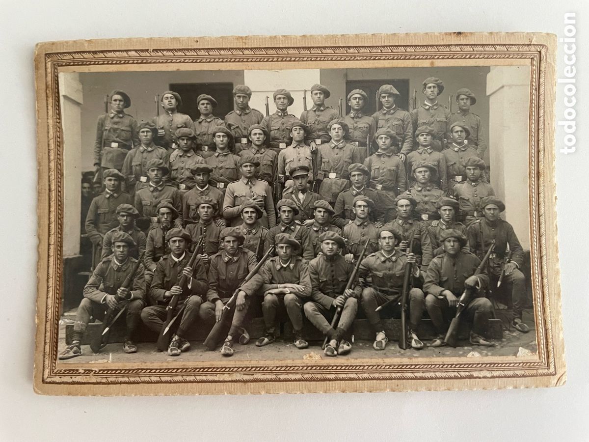 Militaria: Antigua fotograf&iacute;a militar