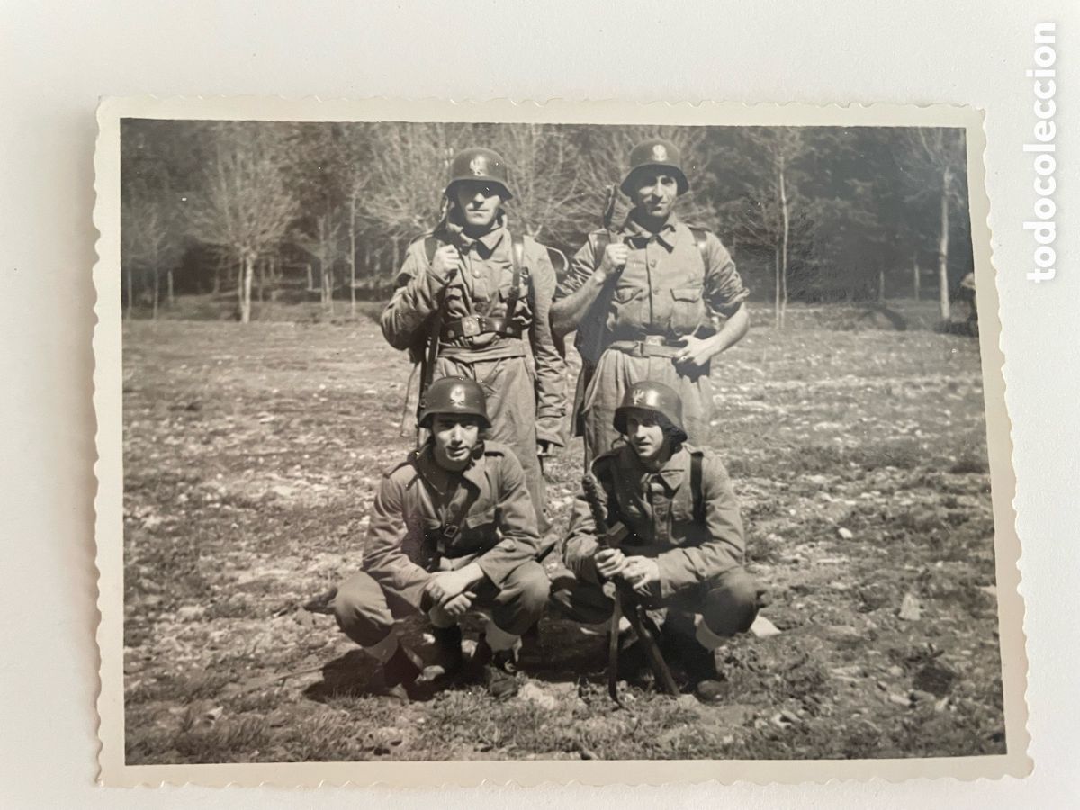 Militaria: Antigua fotograf&iacute;a militar