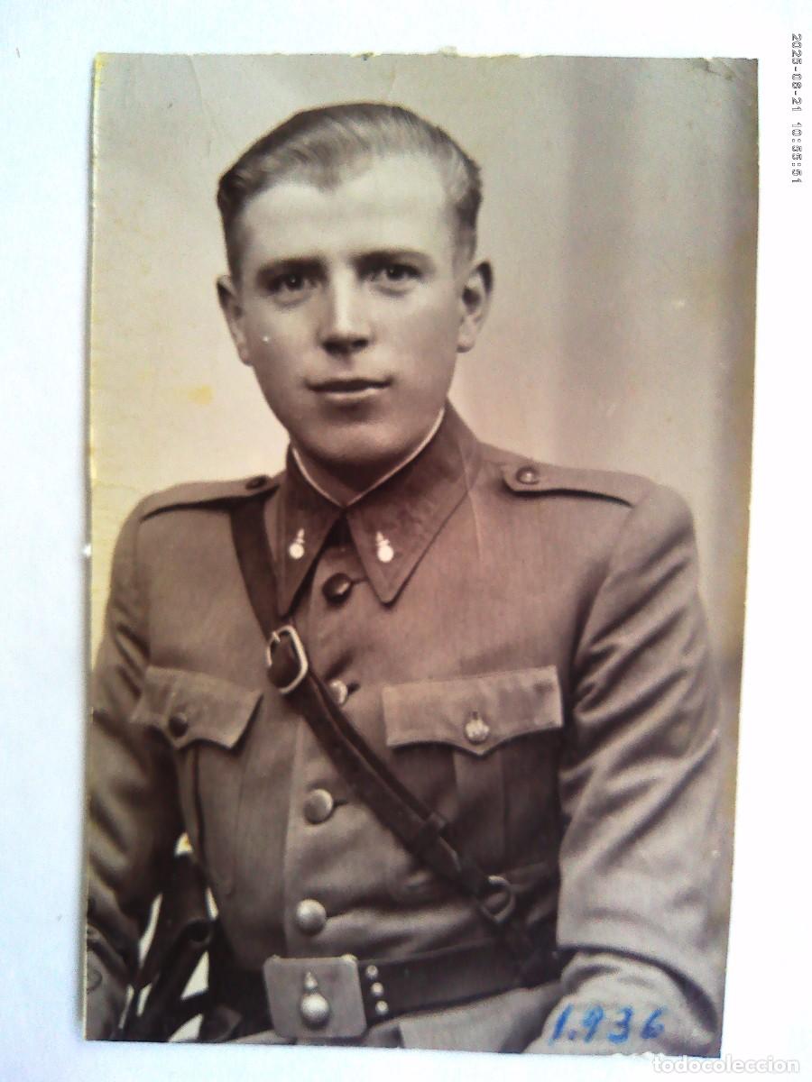 Militaria: GUERRA CIVIL : FOTO DE MILITAR DE ARTILLERIA . ZARAGOZA 1937