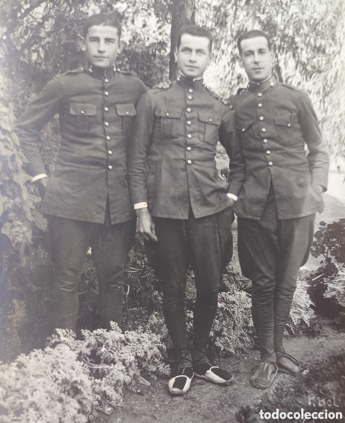 Militaria: SOLDADOS MILITARES ESPA&Ntilde;OLES RGTO. ARTILLER&Iacute;A POSTAL FOTOGR&Aacute;FICA C. 1920