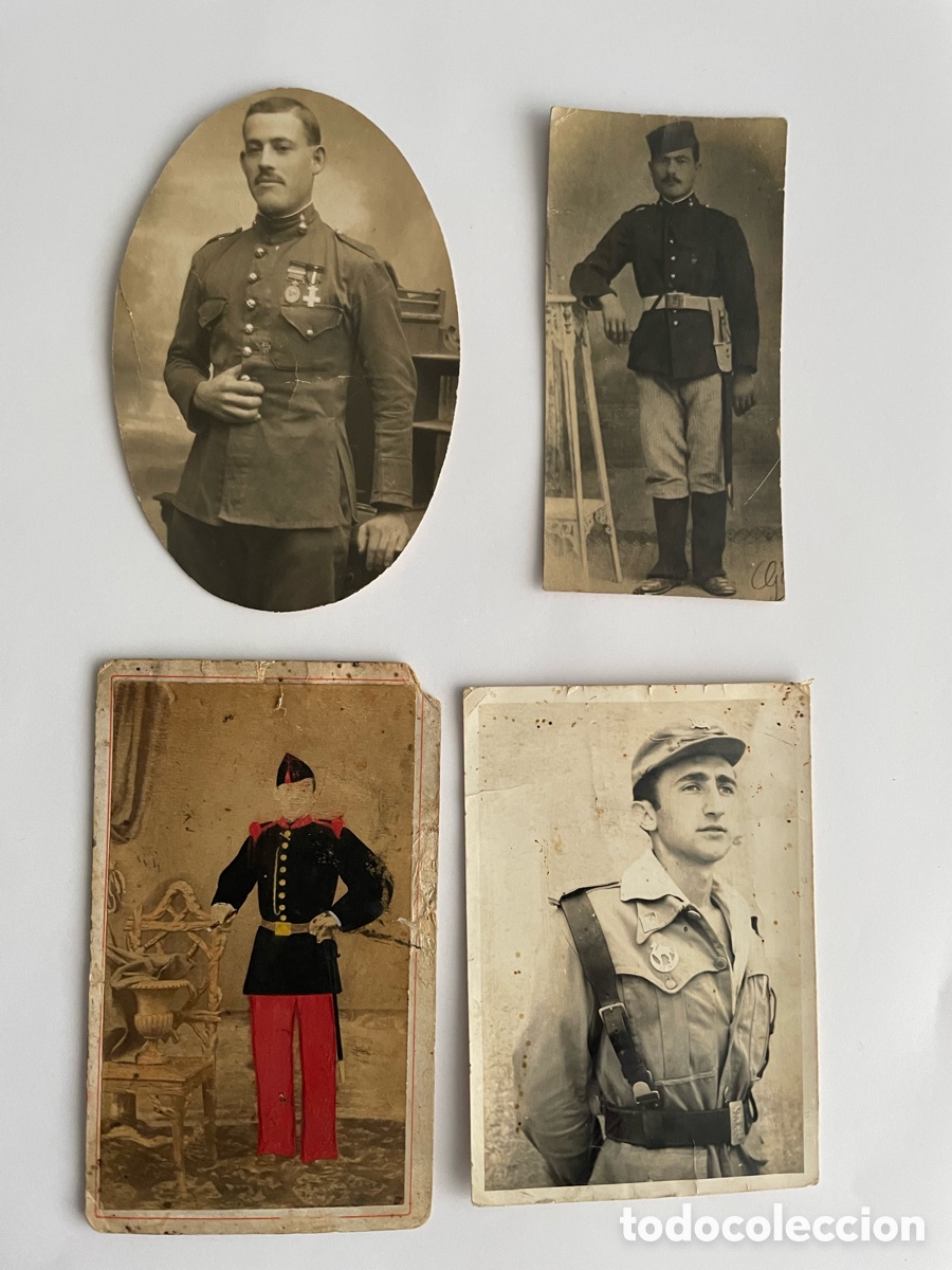 Militaria: Antigua fotograf&iacute;a militar