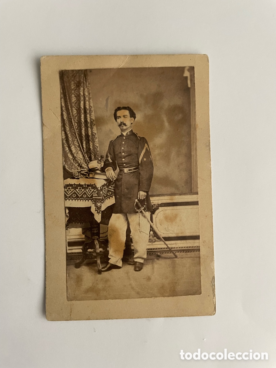 Militaria: Antigua fotograf&iacute;a militar