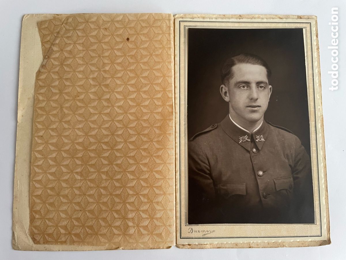 Militaria: Antigua fotograf&iacute;a militar