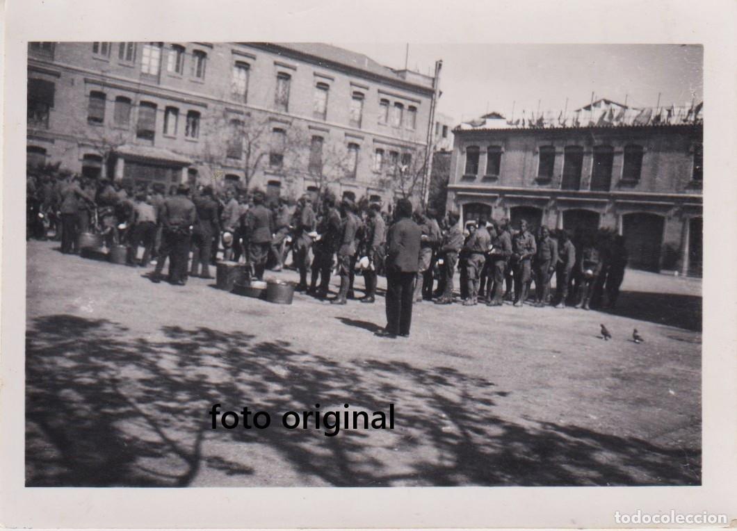 Militaria: ZARAGOZA PLAZA TROPAS NACIONALES 1938 GUERRA CIVIL