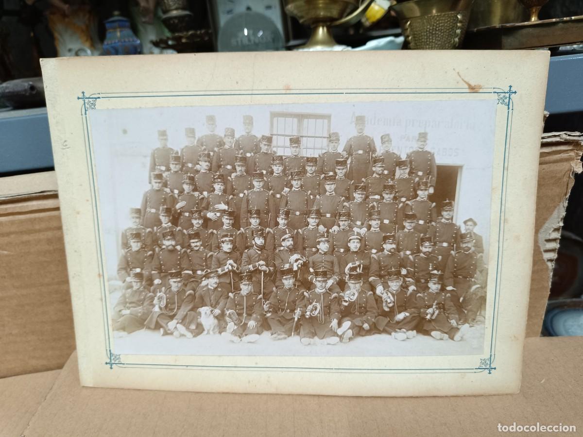 Militaria: ANTIGUA FOTO, MILITARES ESPA&Ntilde;OLES DEL SIGLO XIX, ZARAGOZA, MILITAR -P25
