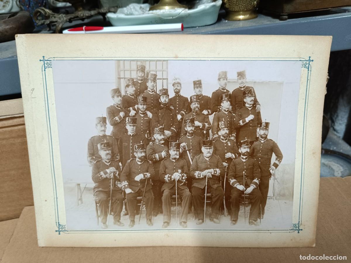 Militaria: ANTIGUA FOTO, MILITARES ESPA&Ntilde;OLES DEL SIGLO XIX, ZARAGOZA, MILITAR -P25