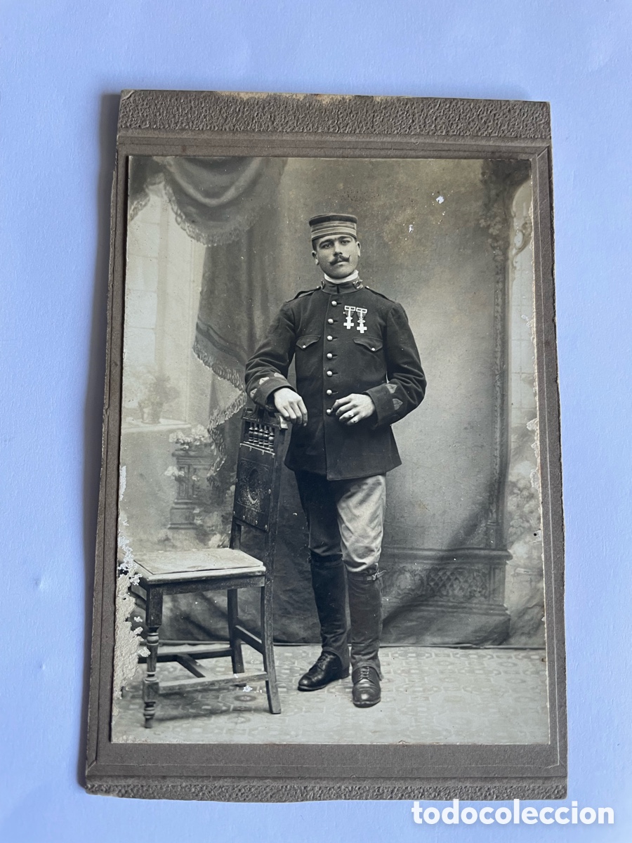 Militaria: Antigua fotograf&iacute;a militar