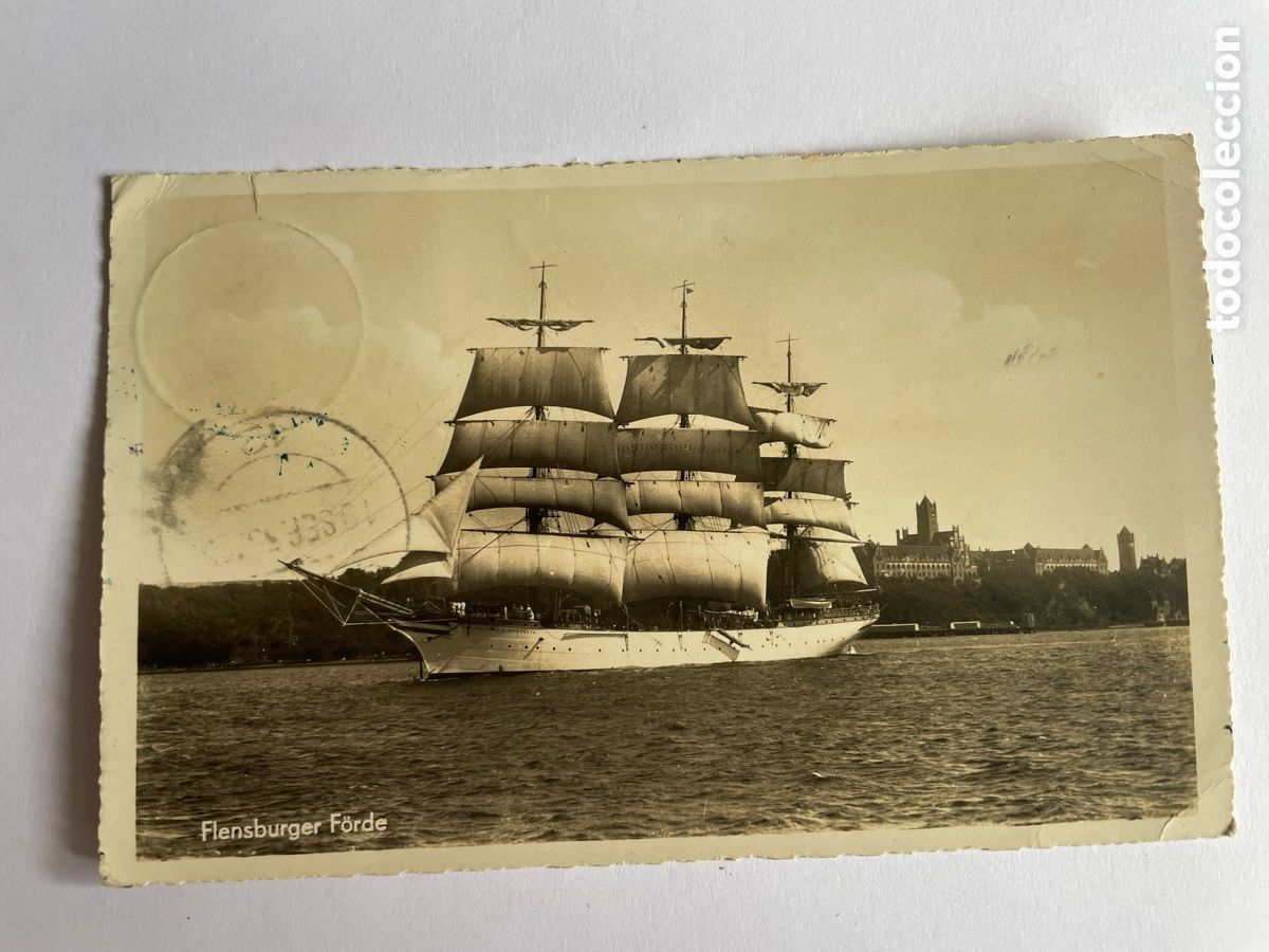Militaria: Antigua fotograf&iacute;a de barco
