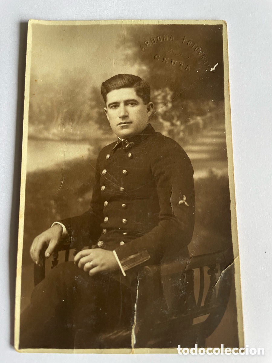 Militaria: Antigua fotograf&iacute;a militar