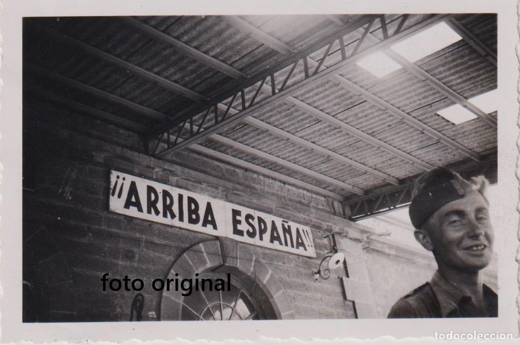 Militaria: OFICIAL ALEMAN LEGION CONDOR ESTACION TREN ARRIBA ESPA&Ntilde;A GUERRA CIVIL