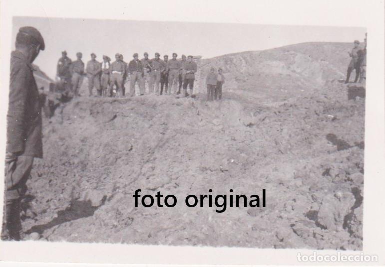 Militaria: FUENFERRADA CALAMOCHA TERUEL BOMBAS TROPAS NACIONALES GUERRA CIVIL
