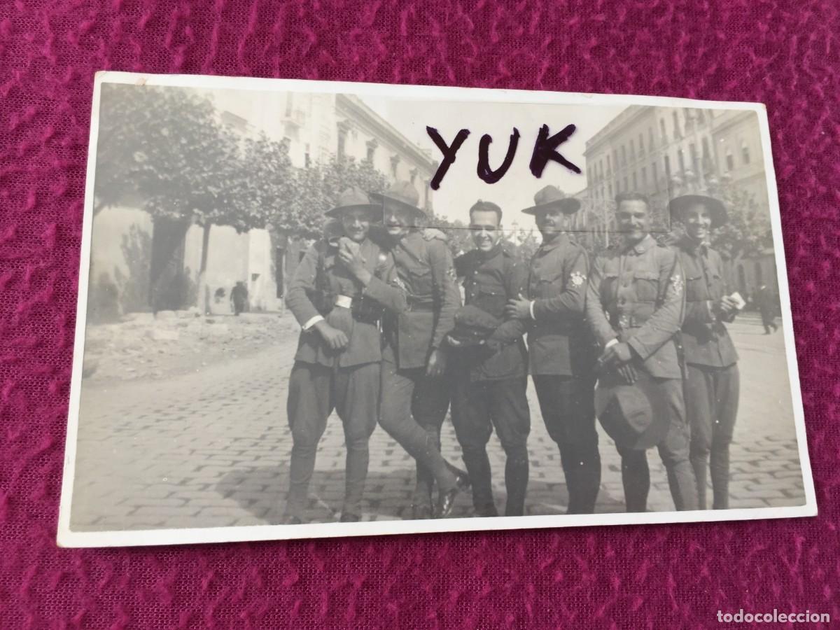 Militaria: ANTIGUA FOTO FOTOGRAFIA A&Ntilde;OS 20/30 DE SOLDADOS / MILITARES PROBABLEMENTE DE VALENCIA