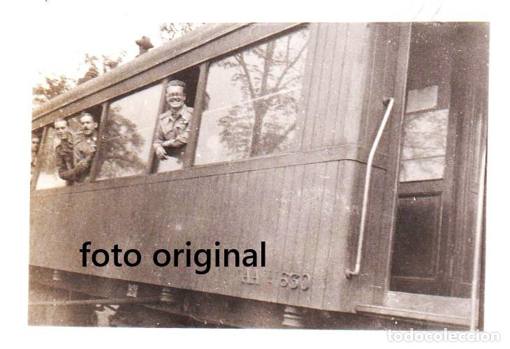 Militaria: EL CARRASCALEJO MERIDA BADAJOZ CTV ITALIANO TREN GUERRA CIVIL 1937