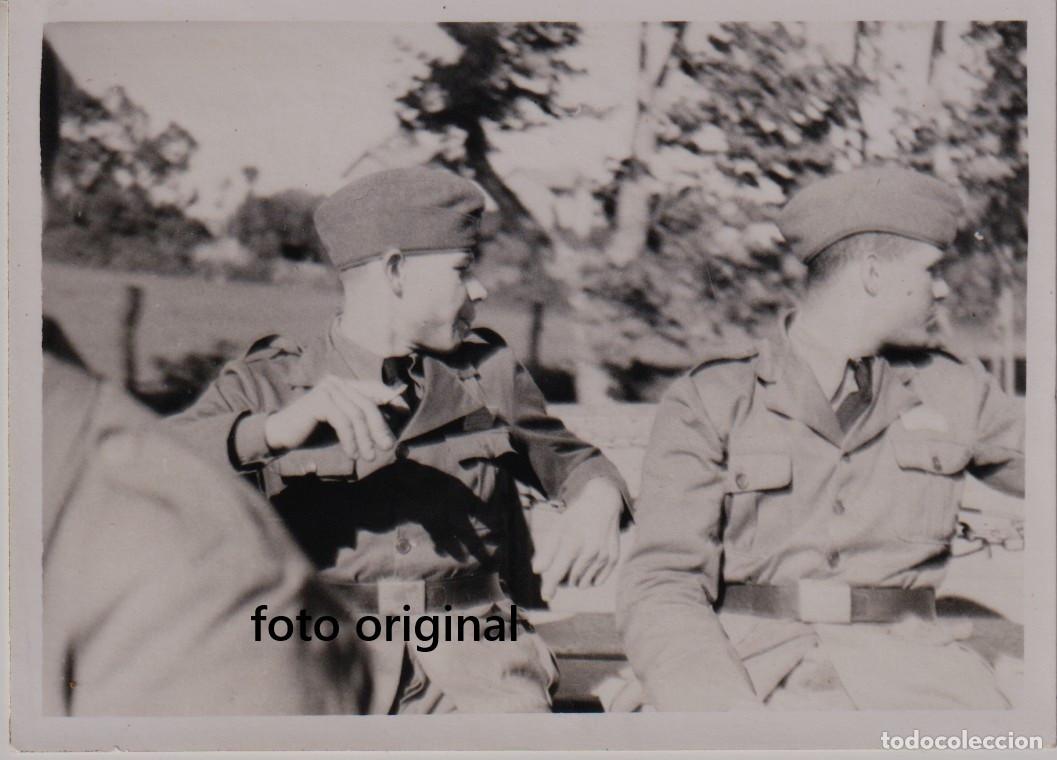 Militaria: OFICIALES LEGION CONDOR EN AUTOMOVIL GUERRA CIVIL