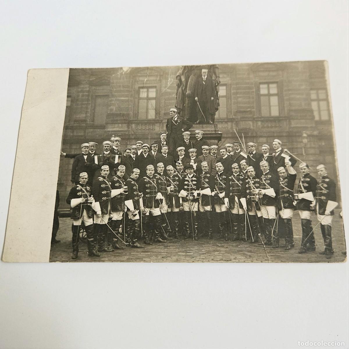 Militaria: Studentika. Fotograf&iacute;a original de la primera guerra mundial. 1914 -1918