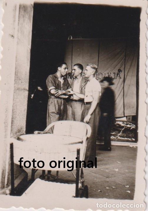 Militaria: SALAMANCA PLAZA MAYOR MIEMBROS LEGION CONDOR GUERRA CIVIL FRANCO