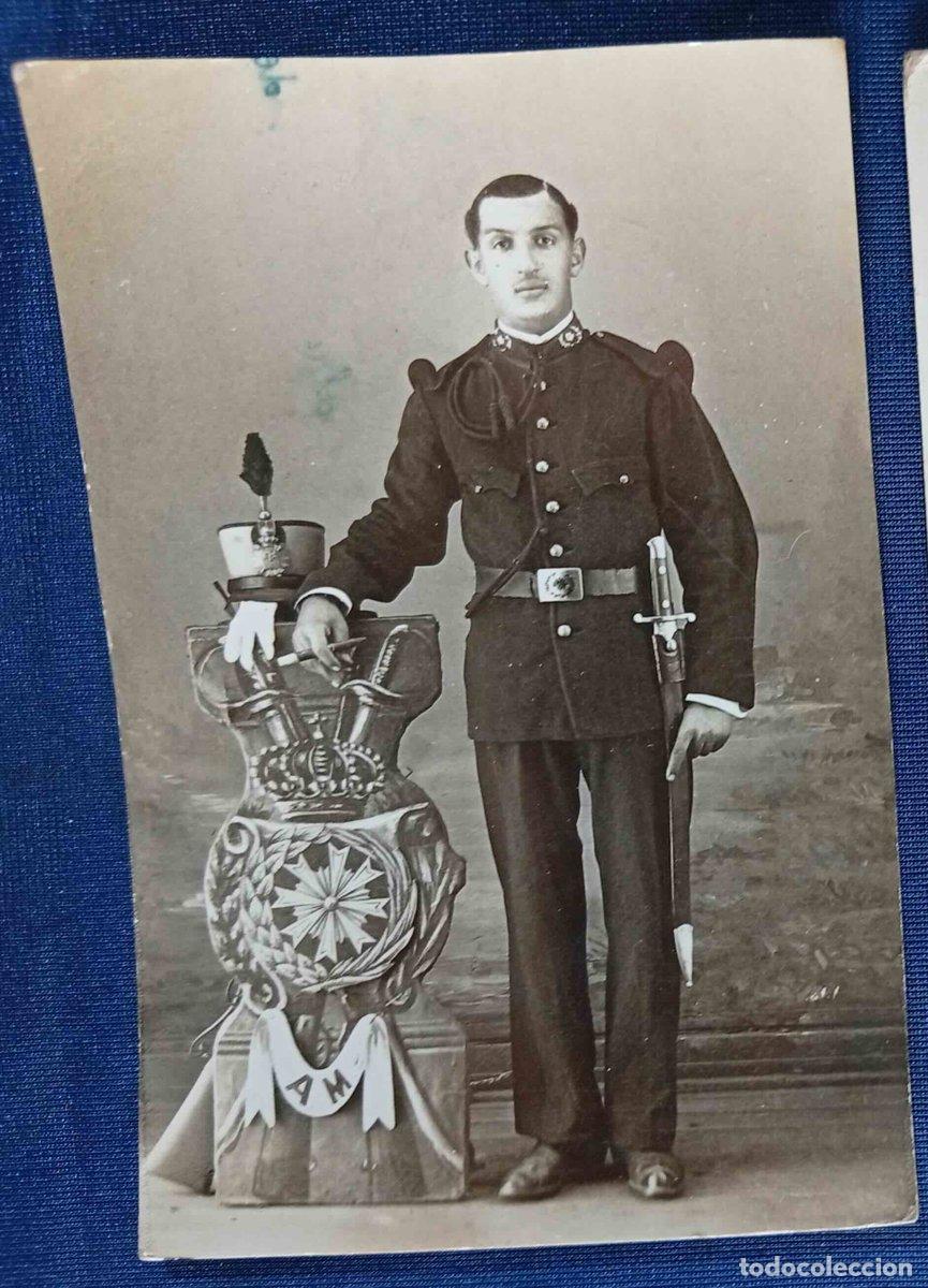 Militaria: FOTOGRAF&Iacute;A DE MILITAR. FOTOGRAF&Iacute;A MILITAR. PUERTA DE STA. MADRONA, 8. BARCELONA, S/F