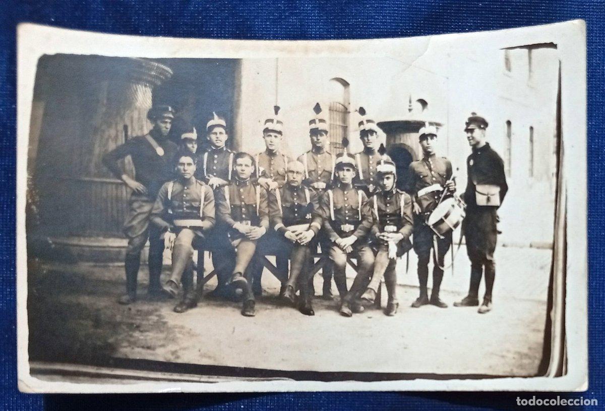 Militaria: FOTOGRAF&Iacute;A DE GRUPO MILITAR. POSIBLEMENTE DE PRINCIPIOS DEL SIGLO XX. SIN OTRAS REFERENCIAS