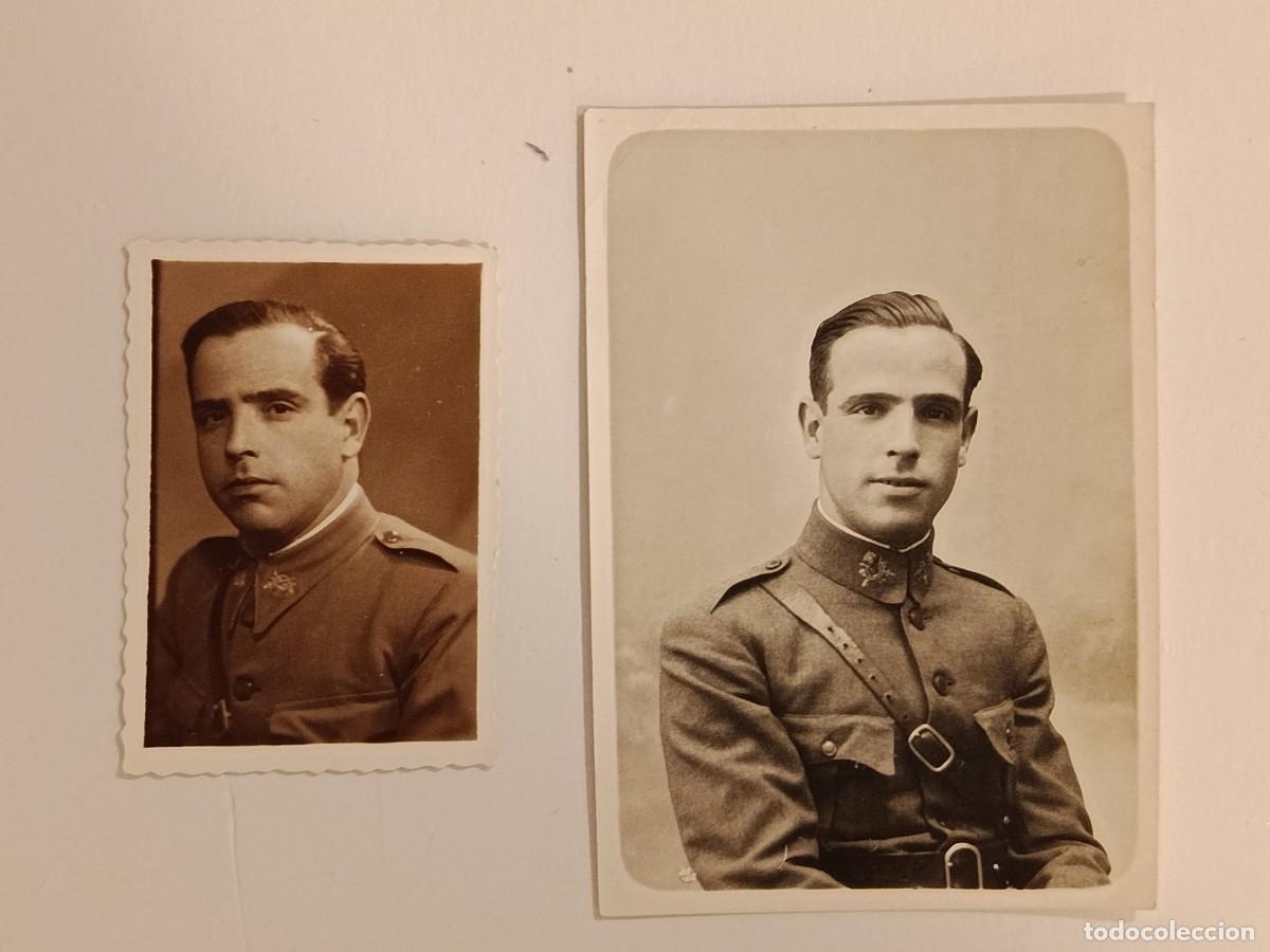 Militaria: DOS FOTOGRAF&Iacute;AS DE UN MILITAR EN 1937. HECHAS EN GRANADA Y TOLEDO