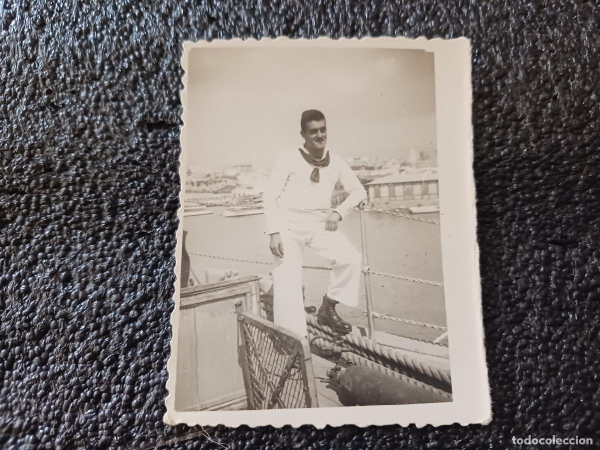 Militaria: FOTOGRAFIA DE MARINERO, SEGURAMENTE CARTAGENA