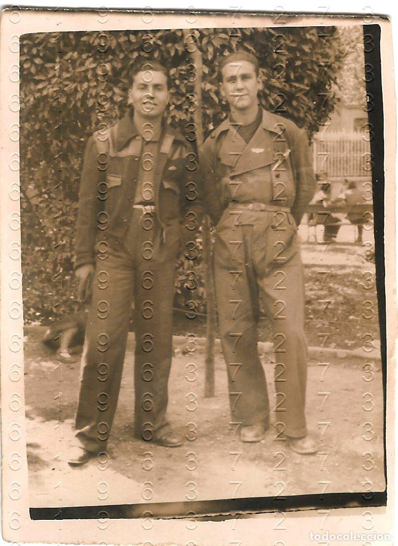 Militaria: ZARAGOZA II BRIGADA A EREA 1938 9X6 FAMILIA MANUEL CHOCLAN BARRERA M31