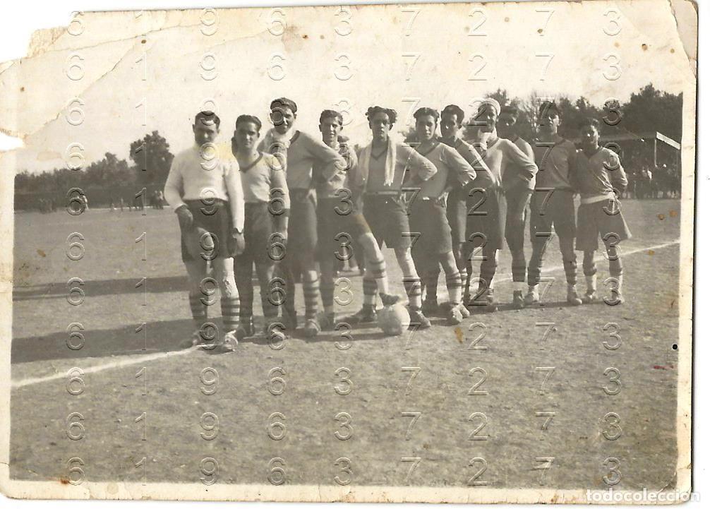 Militaria: CORDOBA 1931 PARTIDO DE FUTBOL FOTOGRAFIA MUY ANTIGUA 8X5 FAMILIA CHOCLAN CALAHORRO B44