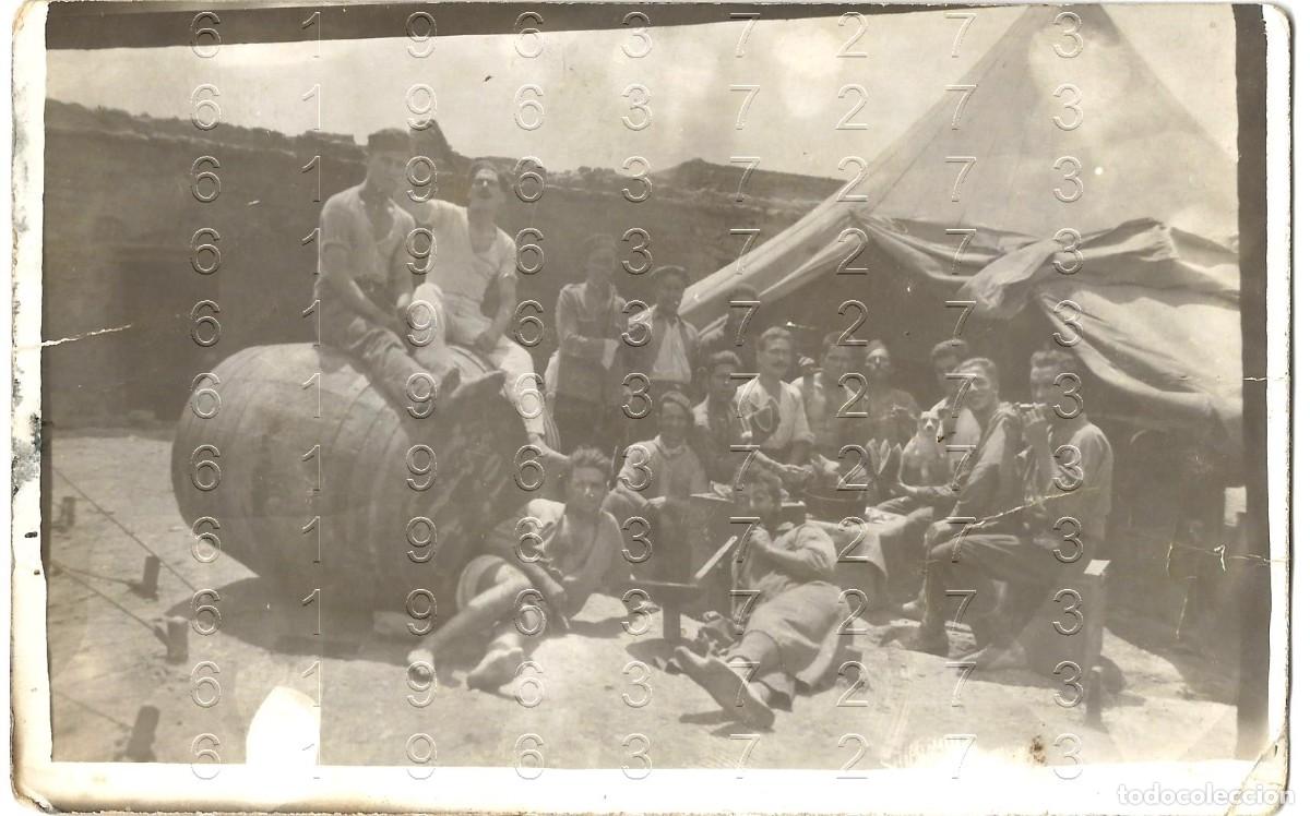 Militaria: DAR DRIUS GUARNICION FOTOGRAFIA UNICA 14X9 FAMILIA CHOCLAN CALAHORRO B44