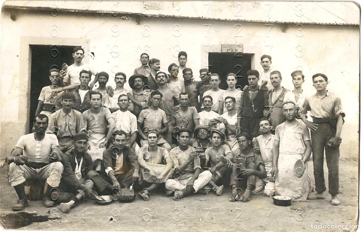 Militaria: DAR DRIUS GUARNICION FOTOGRAFIA UNICA 14X9 FAMILIA CHOCLAN CALAHORRO B44