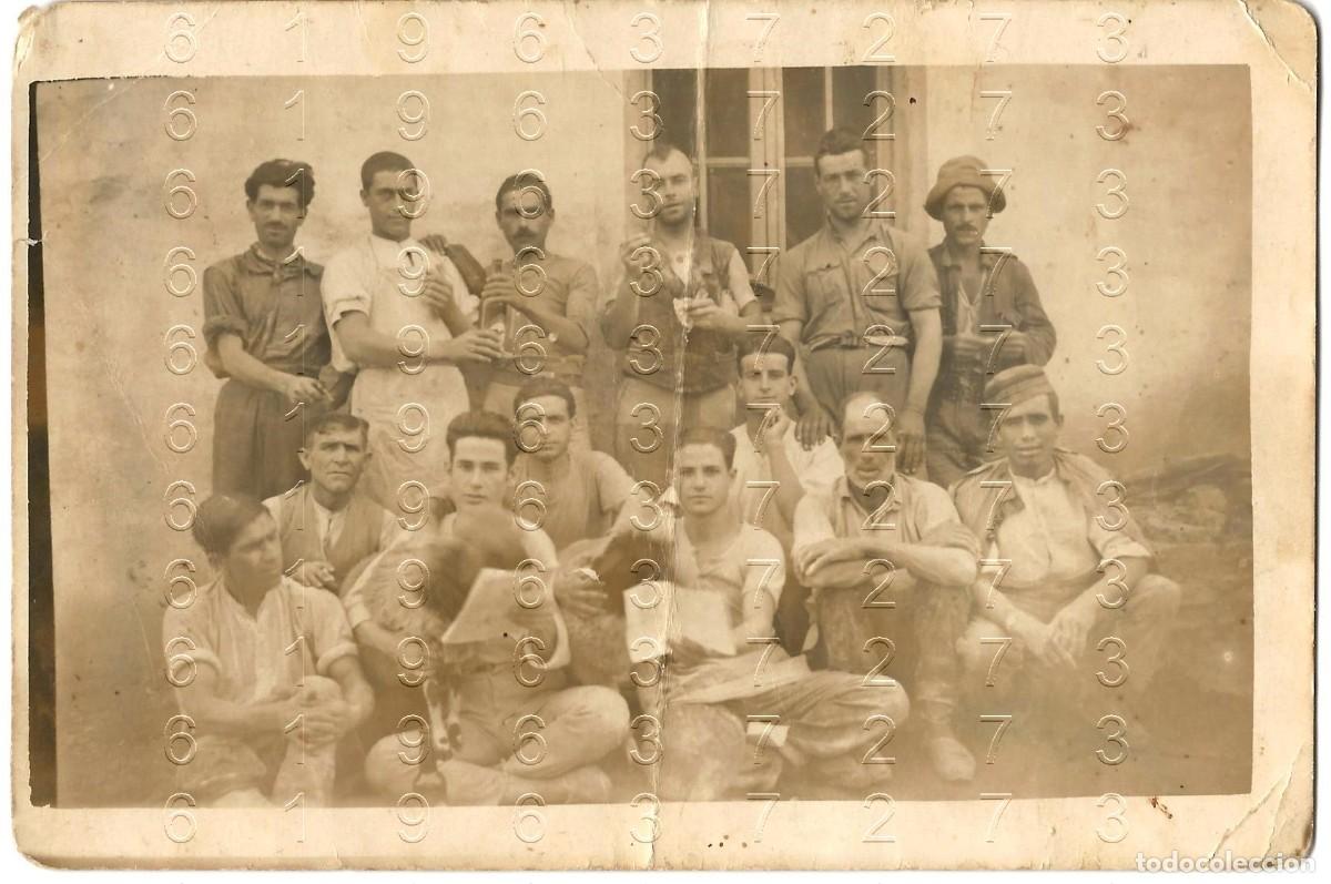 Militaria: DAR DRIUS GUARNICION FOTOGRAFIA UNICA 14X9 FAMILIA CHOCLAN CALAHORRO B44