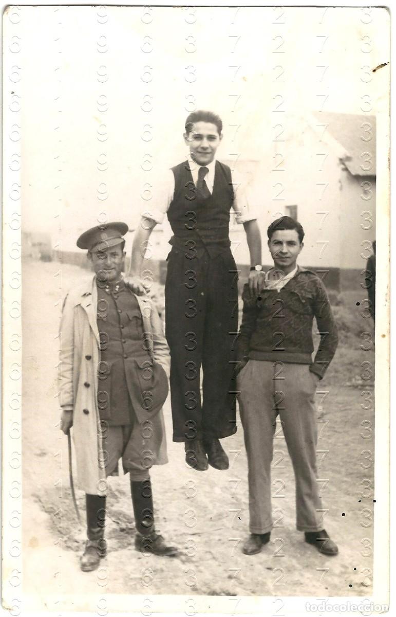 Militaria: DAR DRIUS GUARNICION FOTOGRAFIA UNICA 14X9 FAMILIA ALFONSO CERVANTES B44