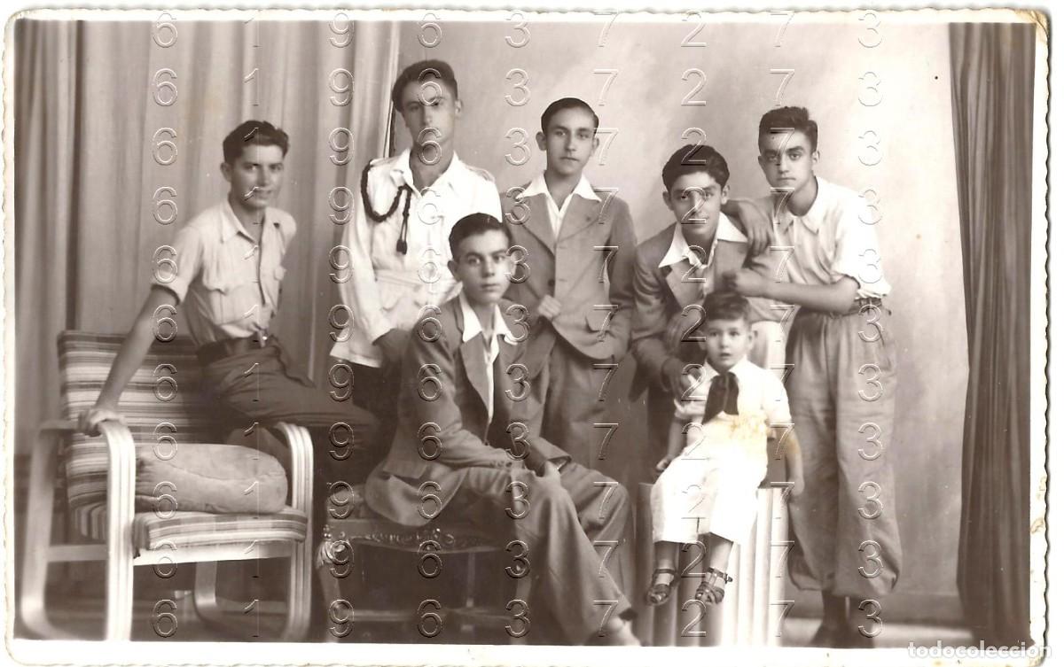 Militaria: MELILLA 1939 FOTOGRAFIA UNICA 13X8 FAMILIA CHOCLAN CALAHORRO B44