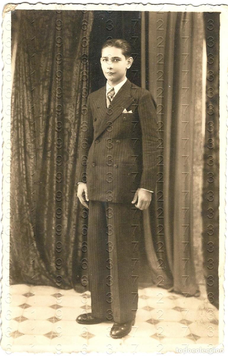 Militaria: DAR DRIUS ALFONSO CERVANTES 1933 FOTOGRAFIA UNICA 13X8 FAMILIA CHOCLAN CALAHORRO B44