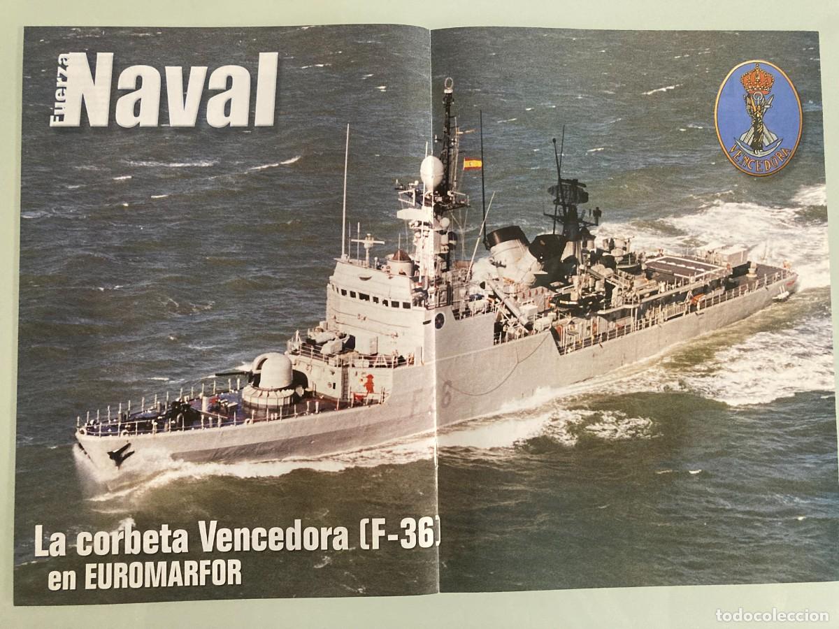 Militaria: POSTER, F-36, VENCEDORA, CORBETA ARMADA ESPA&Ntilde;OLA